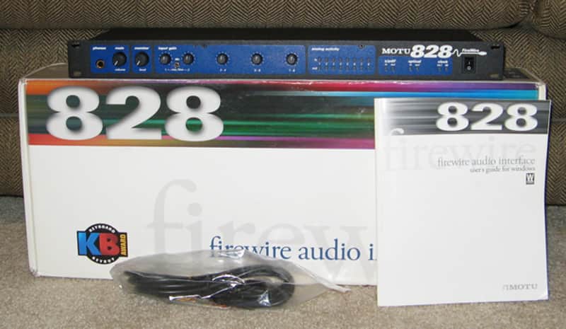 MOTU 828 MK1 FW Interface - Classic image 1