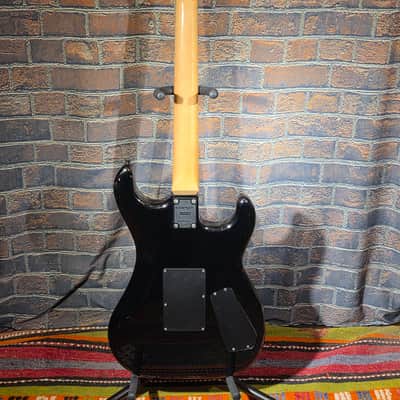 Vintage 1980s Kramer F-1000 Left-Handed Black w/ OHSC image 17