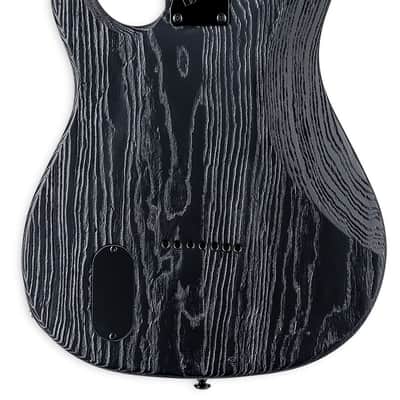 ESP LTD SN-1007HT Baritone 7 String Electric Guitar. Black Blast image 3