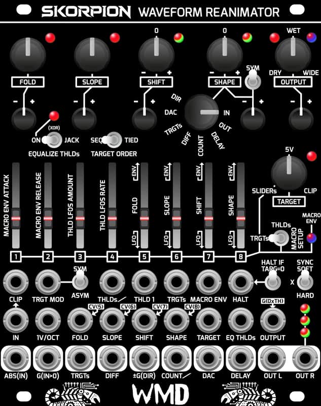 WMD SKORPION WAVEFORM REANIMATOR-SILVER : BRAND NEW :  [DETROIT MODULAR] image 1