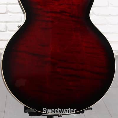 Gibson ES-335 Figured Semi-hollowbody Electric Guitar - Blood Moon Burst (ES35F00MNNHd3) image 3