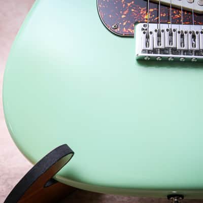 TOM ANDERSON USA Guitar Works Icon Classic "Surf Green + Maple" (2022) image 11