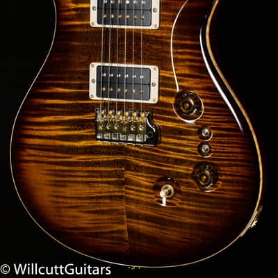PRS Wood Library Custom 24-08 Black Gold Burst 10 Top Rosewood Neck (950) image 1