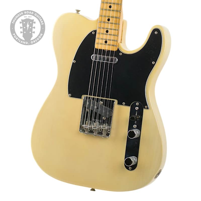 1976 Fender Telecaster White Blonde w/Fralin "Larry Cragg Custom" Bridge Pickup #645452 image 1