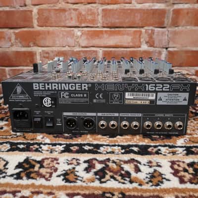Behringer Used XENYX 1622FX 16 Channel Analog Mixer image 2