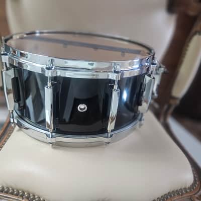 Pearl Custom Classic 6.5x14" One-Piece Solid Maple Snare Drum with Chrome Hardware 1990s - Arctic White Lacquer image 5