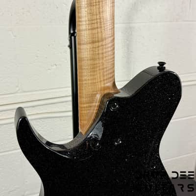 Balaguer USA Series Seraph Modern 7 Baritone 7-String Electric Guitar w/ Case (924) - Gloss Metallic Black image 15