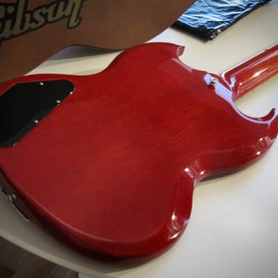 Gibson SG Standard with Maestro Vibrola, Hang Tags & OHSC Circa-2019-Cherry Stained Mahogany image 20