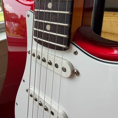 2025 Fender Custom Shop Stratocaster Custom Deluxe W25 Limited NOS - Candy Apple Red image 6