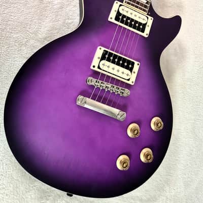 Epiphone Les Paul Classic Worn Violet Purple image 4