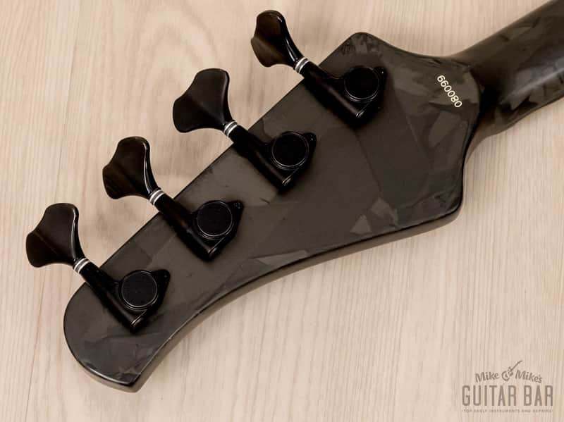 2008 Modulus FB4 Flea Signature Bass Black w/ Case, Funk Unlimited