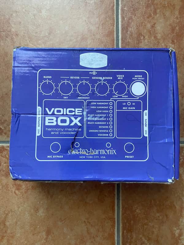 Electro-Harmonix Voice Box Harmony Machine & Vocoder 2009 - Present - Purple / Black image 1
