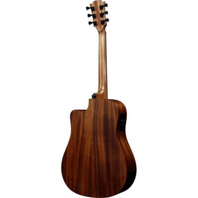 Lâg THV10DCE-LB Dreadnought - HyVibe 10 dread cutaway image 6