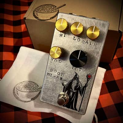 Pasta Pedals Doom Wizard Boosted Muff with 2-band EQ and Input cap selector image 2