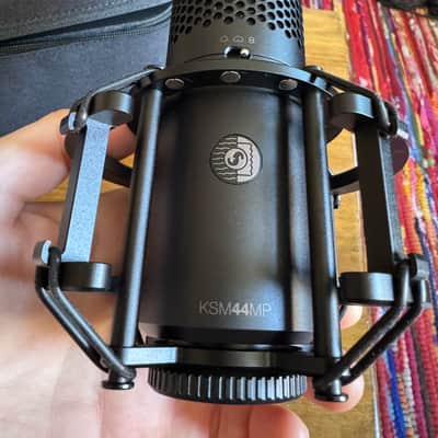 Shure KSM44MP Large-Diaphragm Multi-Pattern Condenser Microphone 2026 - Present - Black image 4