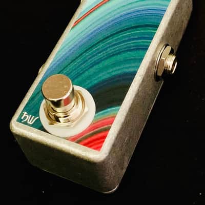 Saturnworks Stereo A/B Box Guitar Switch Pedal with TRS Jacks + LEDs - Handcrafted in California