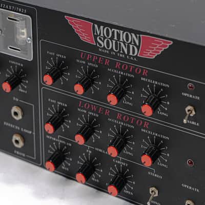Motion Sound R3-147 Leslie Simulator Effect Rackmount with Footswitch image 4