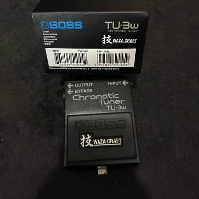 Boss TU-3W Chromatic Tuner Waza Craft 2016 - Present - Black image 4