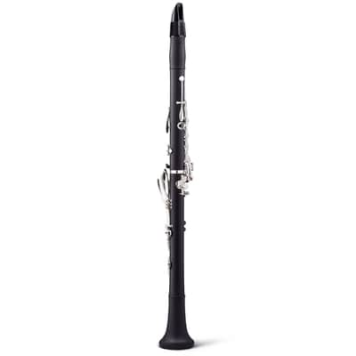 Backun Alpha Premium Synthetic Student A Clarinet with Removable Eb Key - Silver Plated image 2