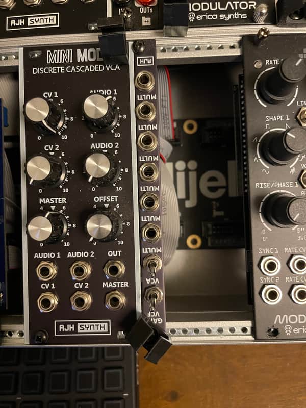 AJH Synth Gain Switch Expander + Multiple (Black) image 1