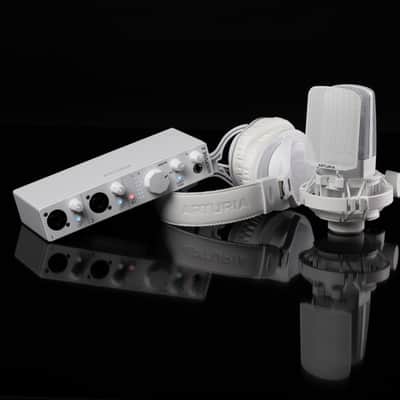 Arturia MiniFuse 2 Plug-and-Play Recording Starter Pack with Microphone, Headphone, and Premium Software Bundle (White) image 2