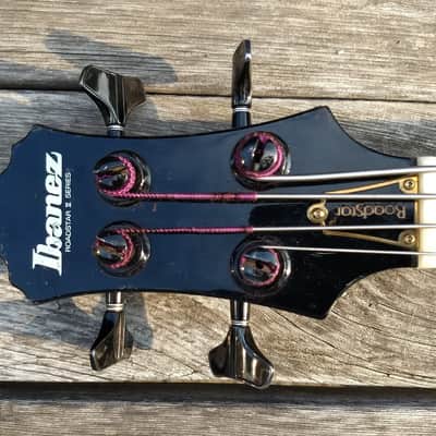 Lefty 1986 Ibanez RB850 RoadStar II Bass MIJ  Black with OHSC image 6