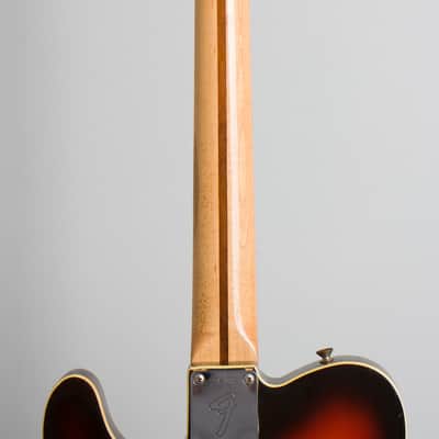Fender  Telecaster Custom with Bigsby Solid Body Electric Guitar (1969), ser. #191930, black gig bag case. image 9