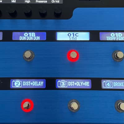 Line 6 Helix Floor - Limited Edition - Lightning Blue image 10