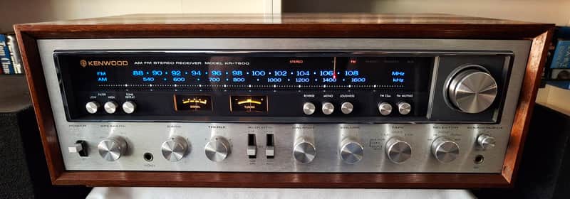 Kenwood KR-7600 Stereo Receiver, Serviced image 1