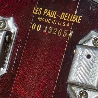 1976 Gibson Les Paul Deluxe Wine Red P90 Vintage Aged Road Worn Relic 70s 1970's P-90 Soap Bar Soapbar Electric Guitar image 3