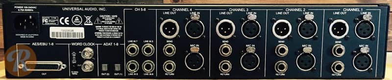 Universal Audio 4-710d Four-Channel Mic Preamp image 3