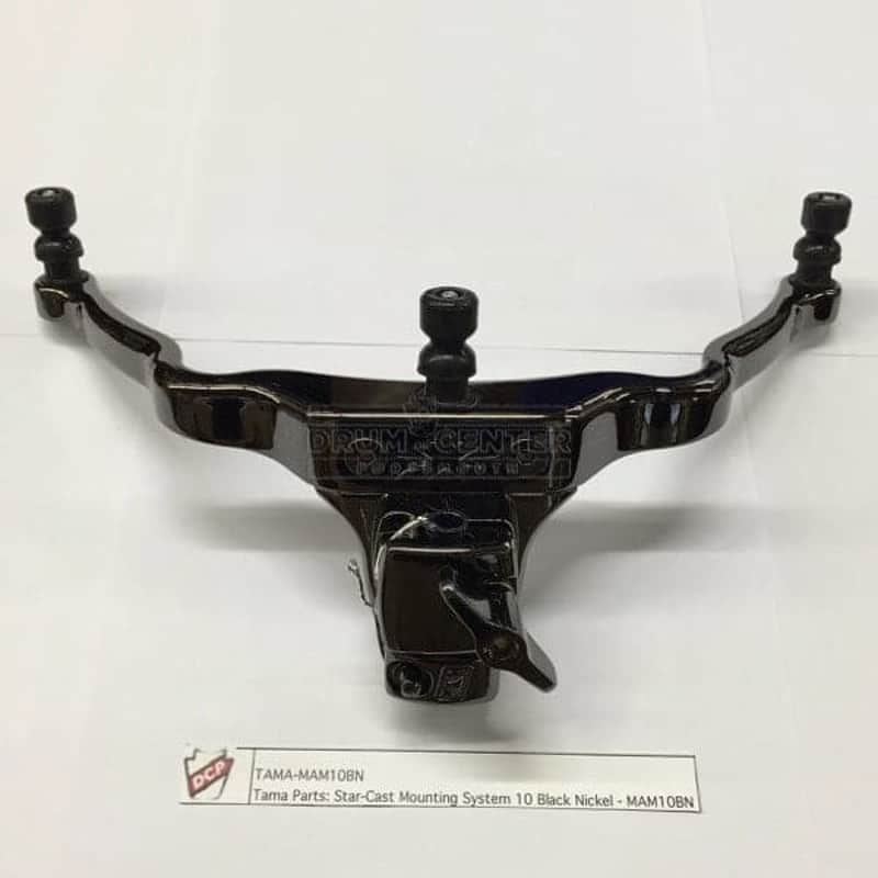 Tama MAM10BN Star-Cast Mounting System 10" Black Nickel image 1