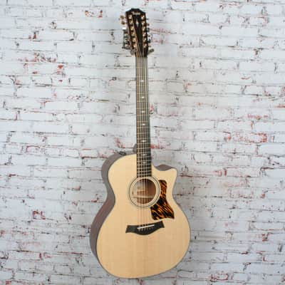 Taylor - (2025) 354ce - 12 String Acoustic-Electric Guitar -Sapele/Sitka - V-Class Bracing - Natural - w/ Hardshell Case - x05052 image 4