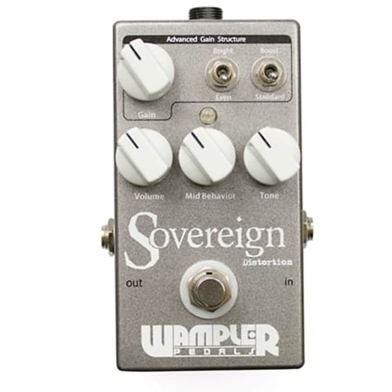Wampler Sovereign Distortion Effect Pedal image 1