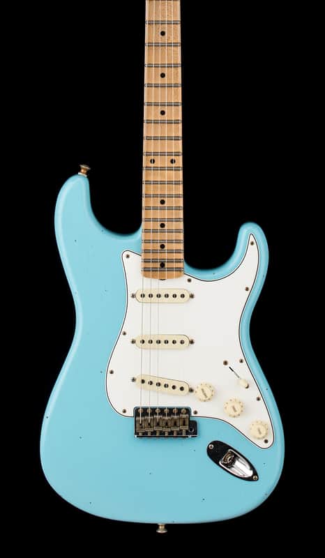 Mint Fender Custom Shop Postmodern Strat Journeyman Relic - Daphne Blue #17306 image 1