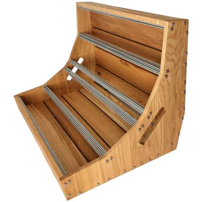13U / 126hp Eurorack case VITA-slim • Rails + Threaded strips / Oak / Unpowered image 4