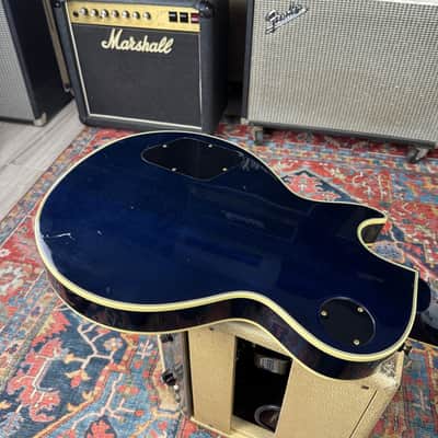 Greco Les Paul Custom Blue Flame Model EGC68- 700 Mint Collection - 1987 image 9