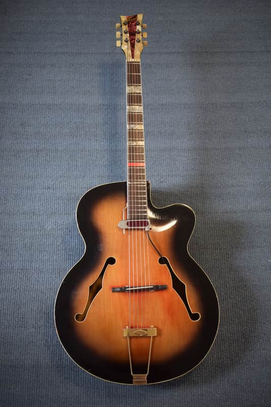 Korri archtop with Dearmond pickup 1966 - Sunburst image 1