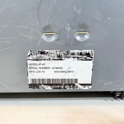 Peavey IP-4C Professional Stereo Power Amplifier 250W x2 Made in USA Late 1980s–Early 1990s image 13