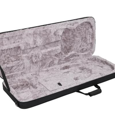 Fender Stratocaster/Telecaster Foam Core Electric Guitar Case in Black image 2