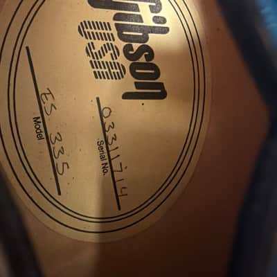2001 Gibson Limited Edition ES-335 Dot Semi-Hollow Electric Guitar Trans Blue + OHSC image 24