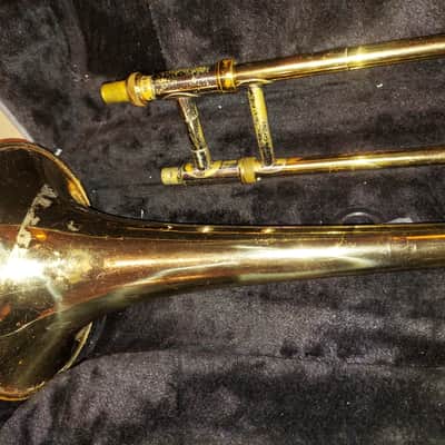 Reynolds Medalist Trombone, USA, Brass, with case and mouthpiece image 5