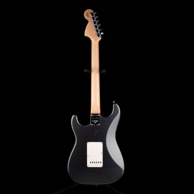 Used 2024 Fender Custom Shop 1968 Stratocaster Journeyman Relic Charcoal Frost Metallic with OHSC image 9
