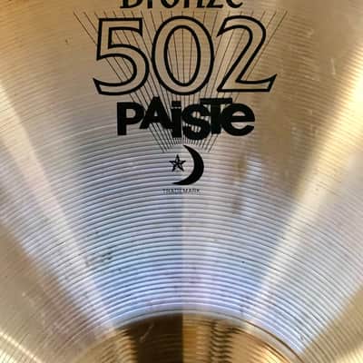 Paiste 502 Bronze 16" Crash Cymbal 16" Crash Cymbal (Indianapolis, IN) image 2