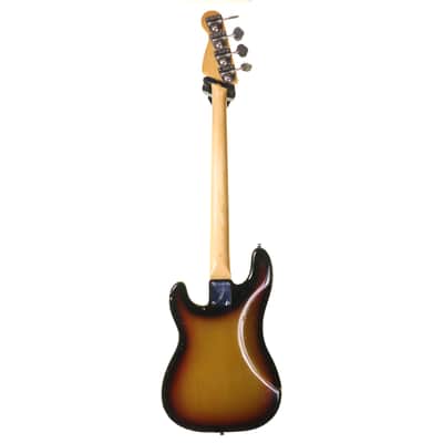 Fender 1974 Precision Bass Guitar, Sunburst with G&G Hard Case image 8