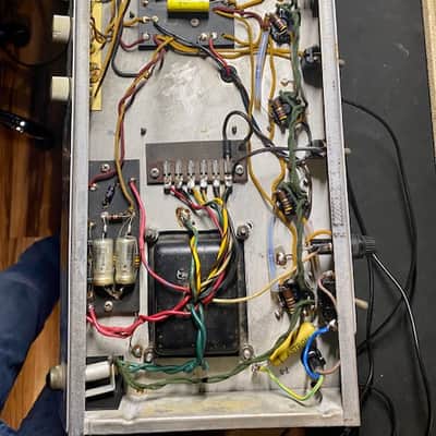 Fender Vintage 1962 Twin-Amp 6G8 80 watt 2 x 12" Original Oxford 12" Speakers (re-coned) image 17