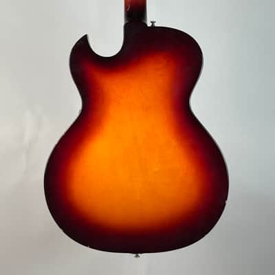 1966 Guild T-100D Sunburst image 7