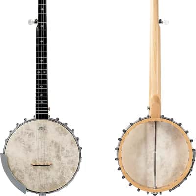 5-String Full Size Open Back Banjo with Adjustable Maple Body and Remo Head Bild 2