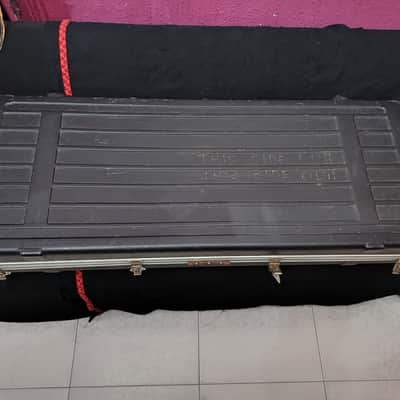 110X27X17 CM ABS HARDSHELL HARD CASE FLIGHTCASE PLASTIC BLACK KEYBOARD SYNTH GUITAR image 3