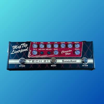 Tech 21 SansAmp Character Plus Series Mop Top Liverpool | Reverb